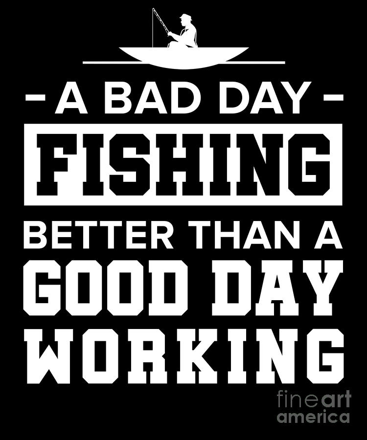 16x16 Multicolor Fishing Emporium Bad Day of Fishing Not Gonna Happen Fishermen Funny Throw Pillow