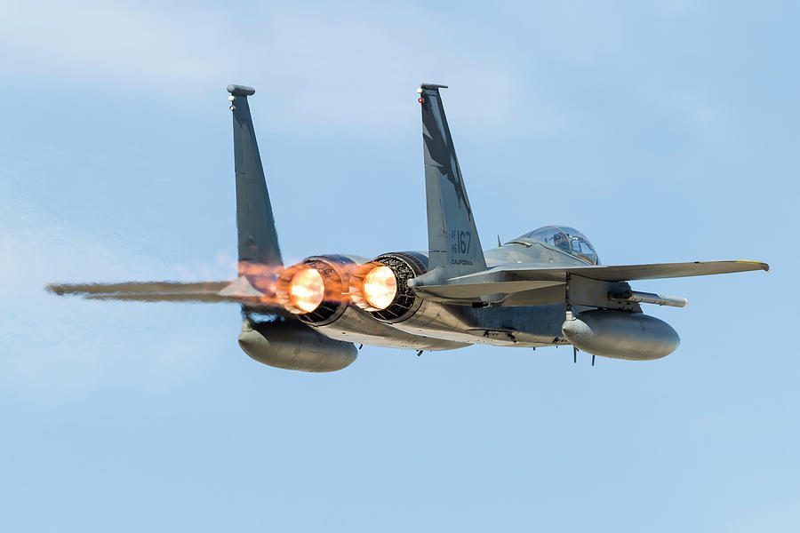 A California Air National Guard F-15c Photograph by Rob Edgcumbe - Pixels