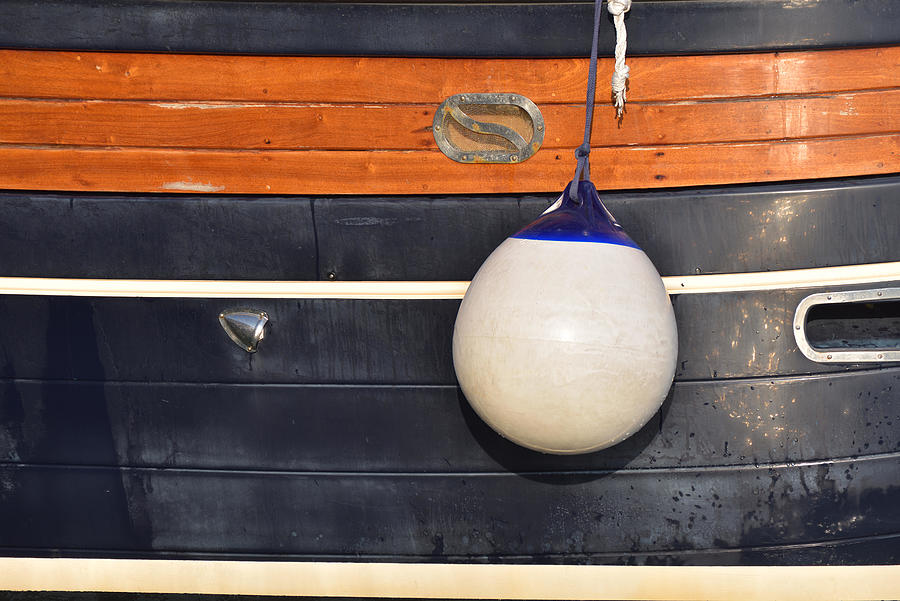 Summer Photograph - A Fender Boating Hanging On The Board #1 by Daniel Chetroni