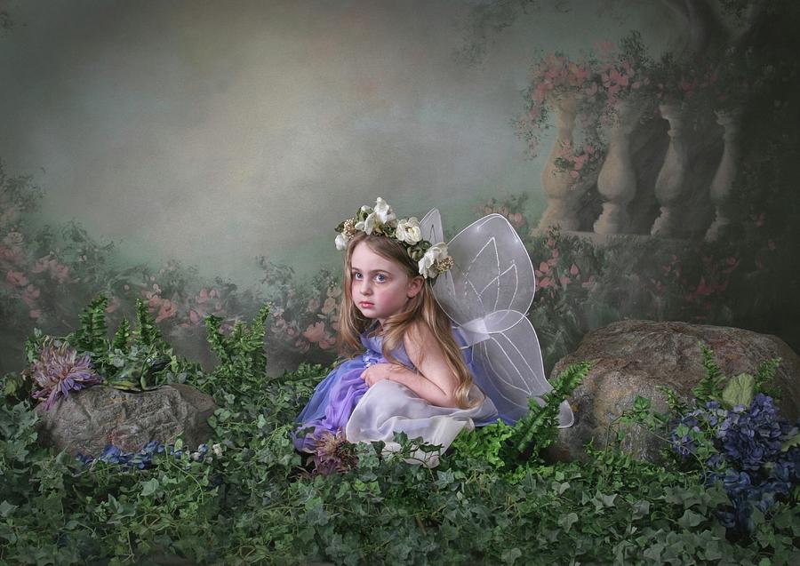 A Girl Dressed As A Fairy #1 Photograph by Design Pics / Pete Stec
