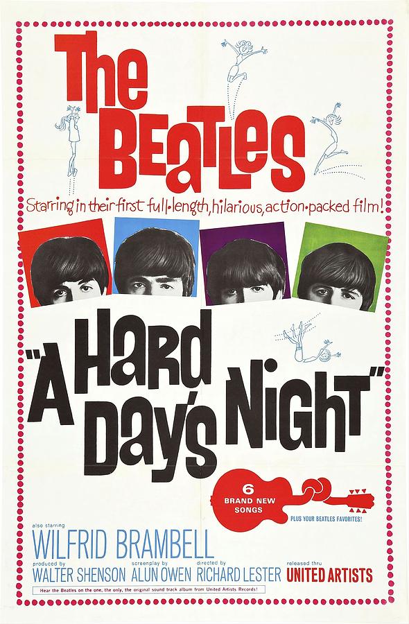 A Hard Days Night -1964-. #1 Photograph by Album