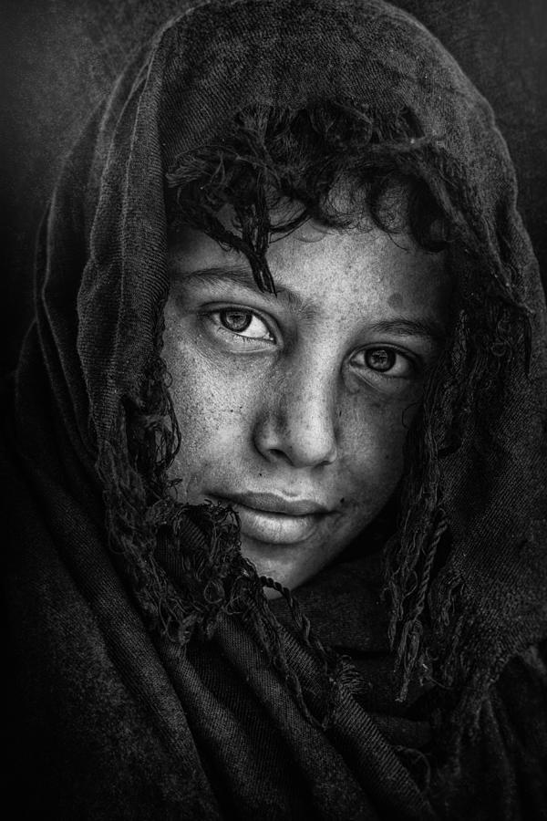 A Hopeful Smile #1 Photograph by Mohammed Sattar