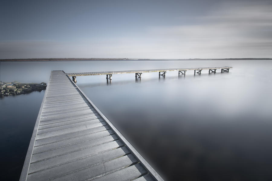 A Jetty #1 Photograph by Fred Louwen