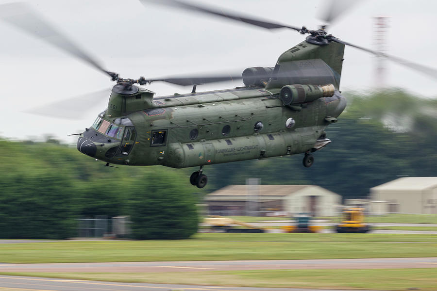 A Royal Dutch Air Force Ch-47 Chinook #1 Photograph by Rob Edgcumbe ...