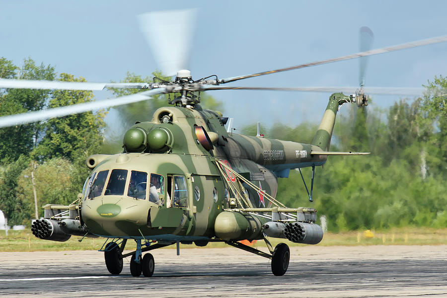 A Russian Aerospace Forces Mi-8amtsh #1 Photograph by Daniele Faccioli