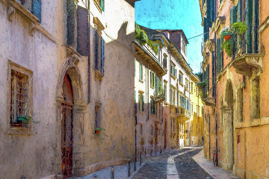 A Street in Verona #2 Photograph by W Chris Fooshee