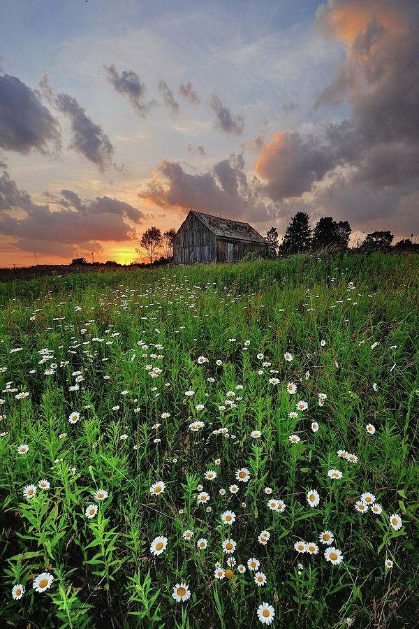 A Sunset in the Country.... #1 Photograph by Jeff Burcher