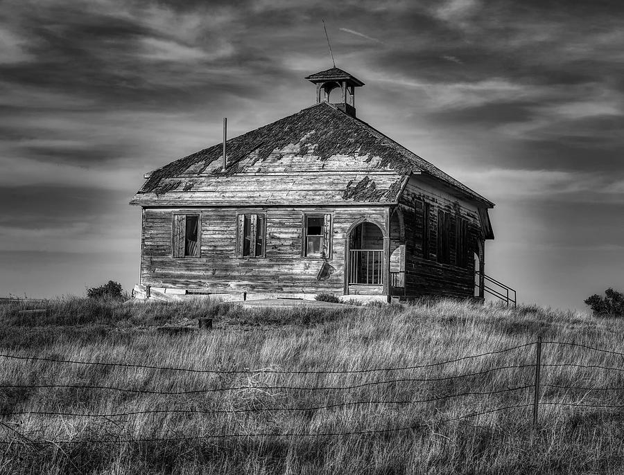 Abandoned One Room Schoolhouse In Colorado