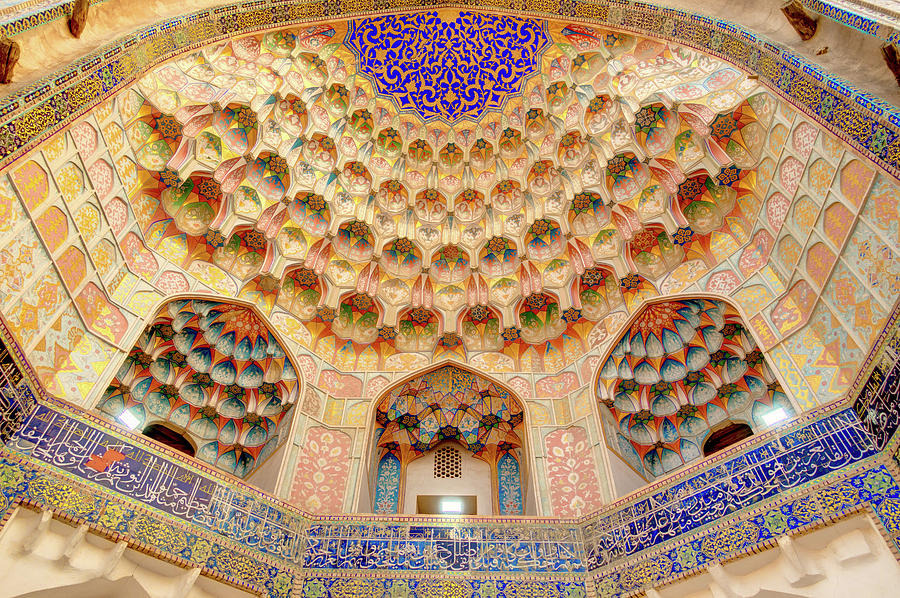 Abdulaziz Khan Madrasah, Bukhara, Uzbekistan Photograph by Mehdi G - Pixels