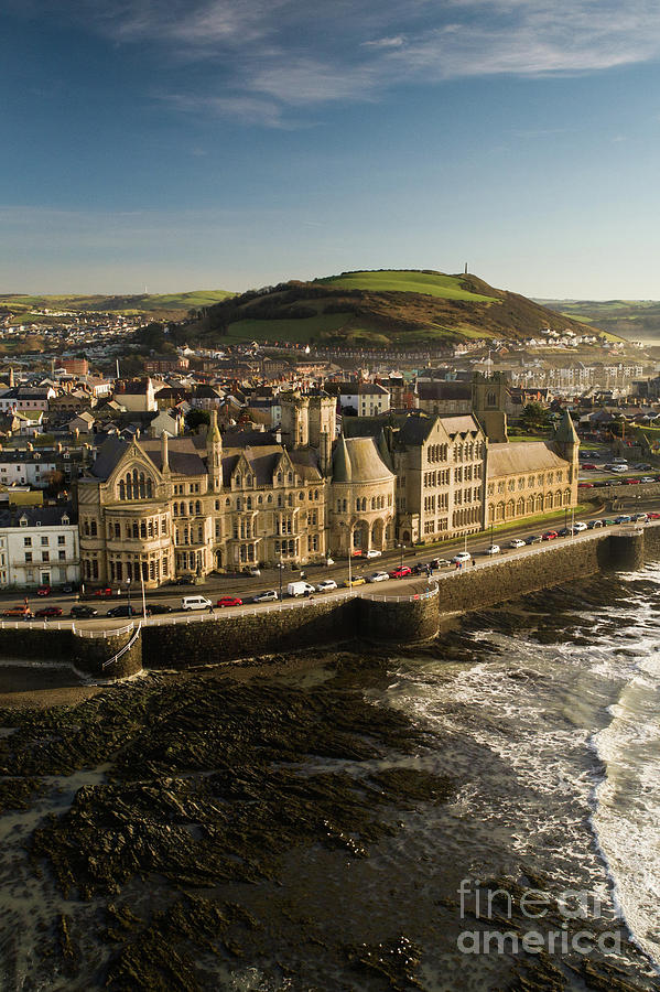 Aberystwyth Photograph - Aberystwyth University Old College Building by Keith Morris Aberystwyth Photograph - Aberystwyth University Old College Building by Keith Morris