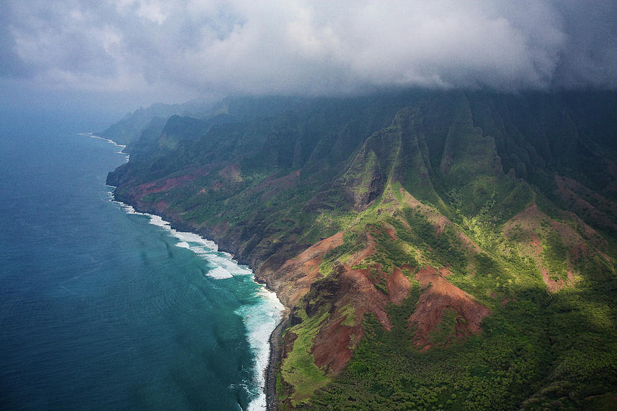 Above Kauai #1 Photograph by Steven Lapkin