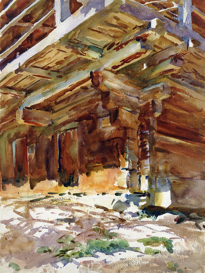 John Singer Sargent Painting - Abries. #1 by John Singer Sargent