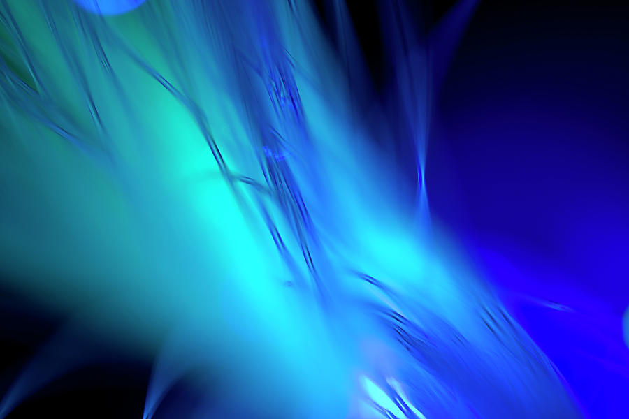 Abstract Blue Background Photograph by Gm Stock Films