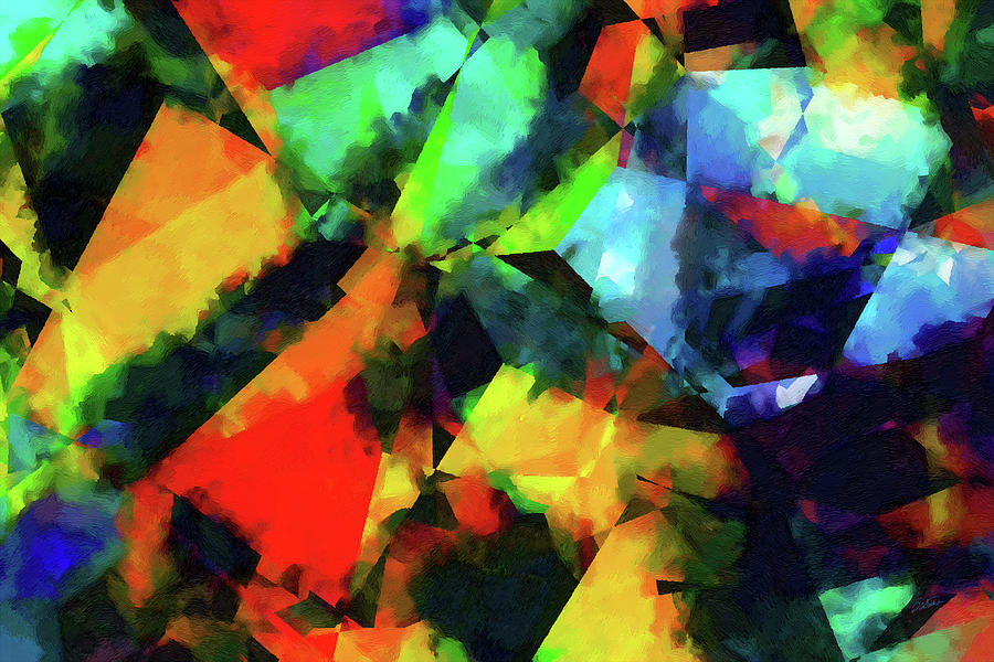 Abstract - DWP1152780 #1 Painting by Dean Wittle