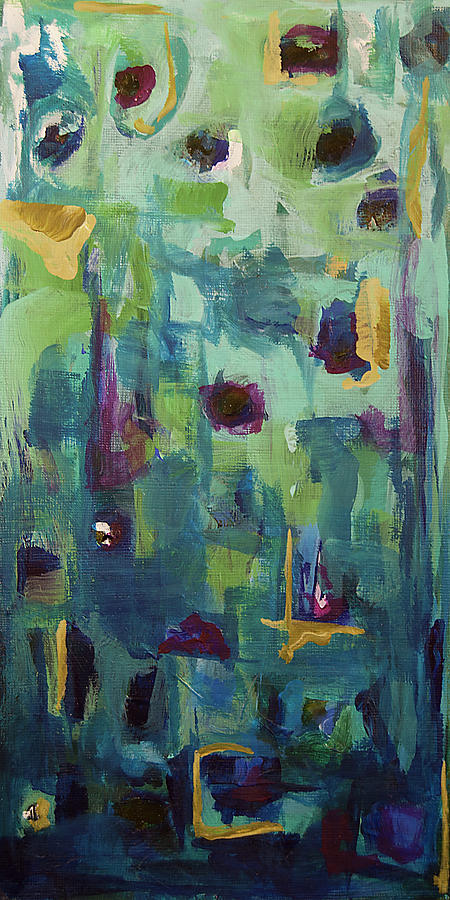 Abstract Exp II #1 Painting by Marabeth Quin