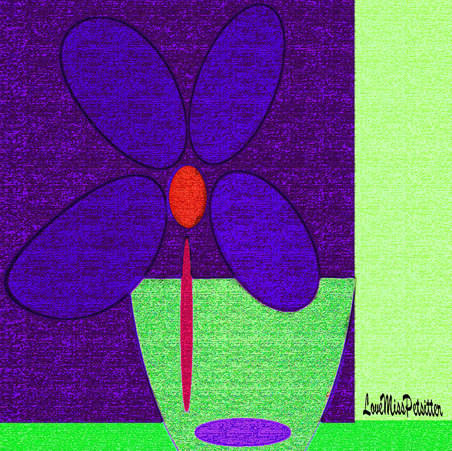 Abstract Floral Art 385 by Miss Pet Sitter Abstract Floral Art 385 by Miss Pet Sitter