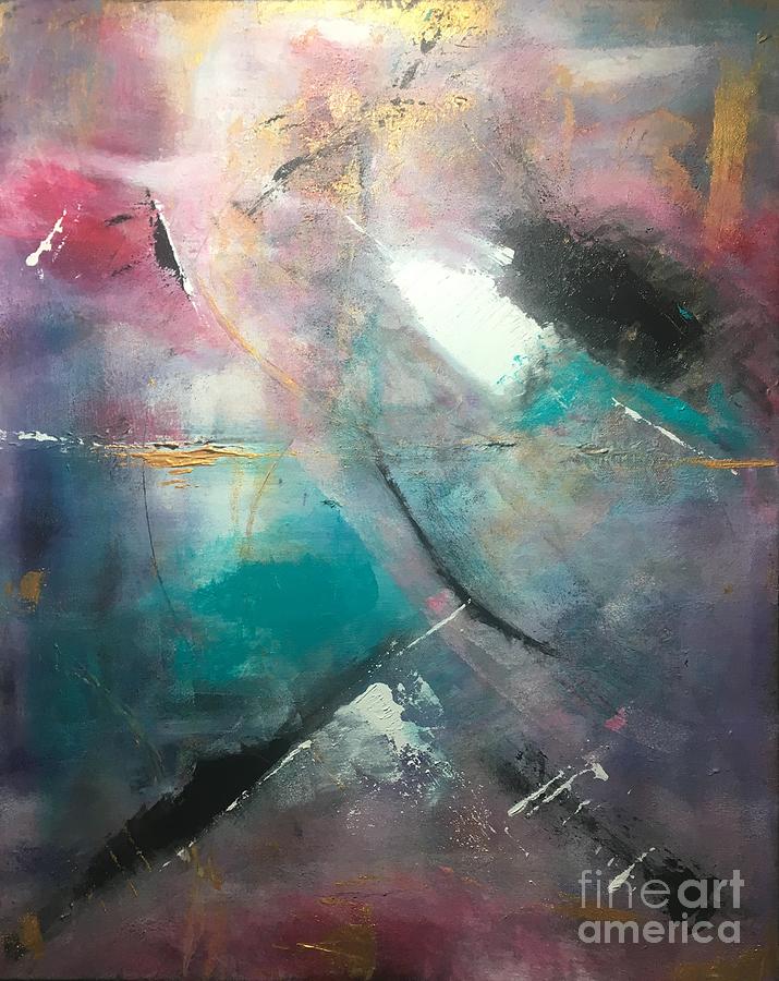 Abstract II Art Print #1 Painting by Crystal Stagg