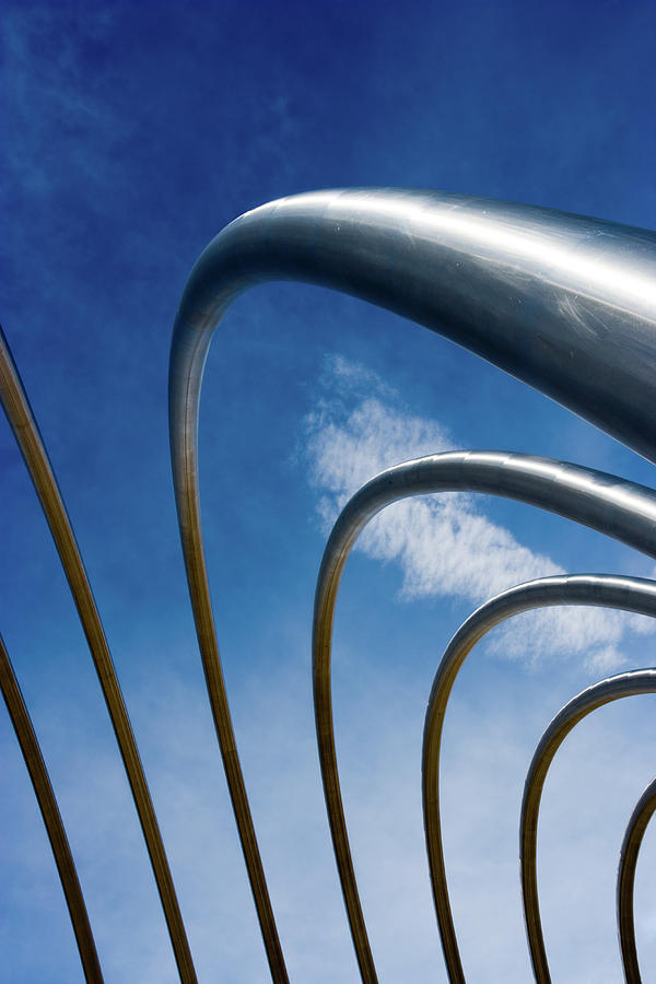 Abstract Metal Pipes #1 Photograph by Duncan1890
