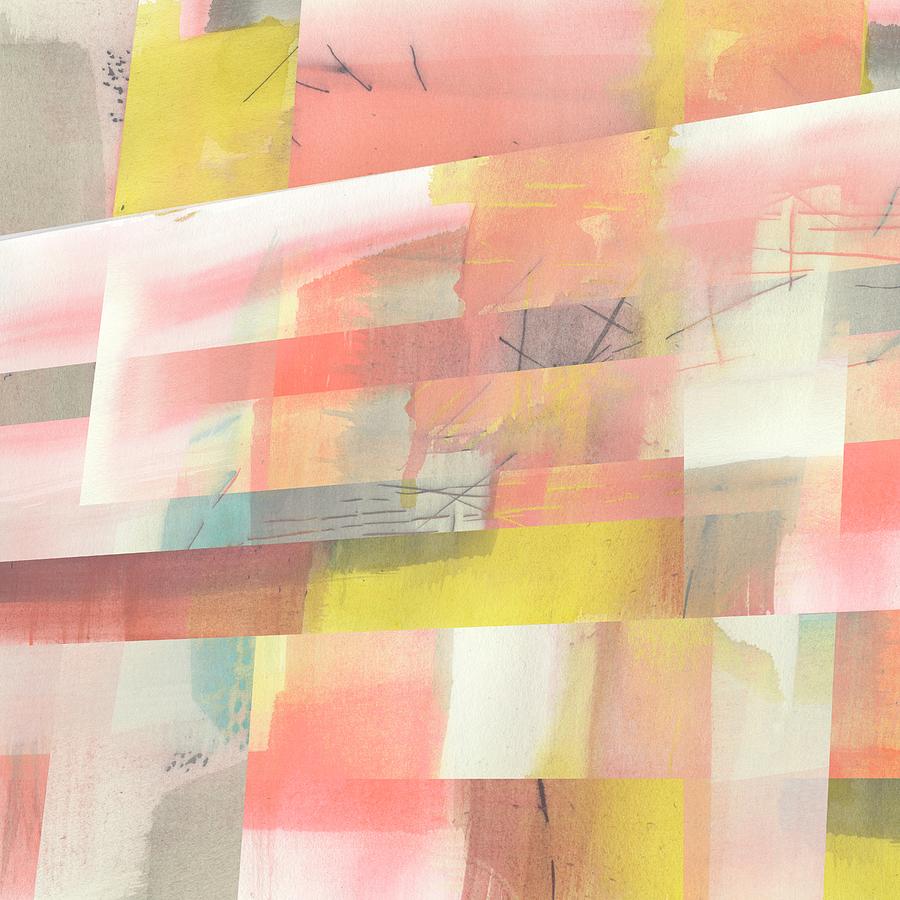 Abstract Weave I #1 Painting by Jennifer Goldberger