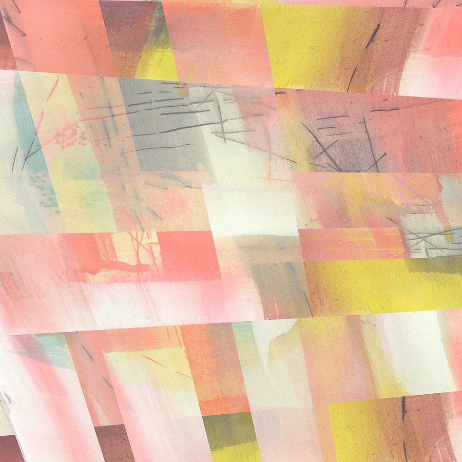 Abstract Weave II #1 Painting by Jennifer Goldberger