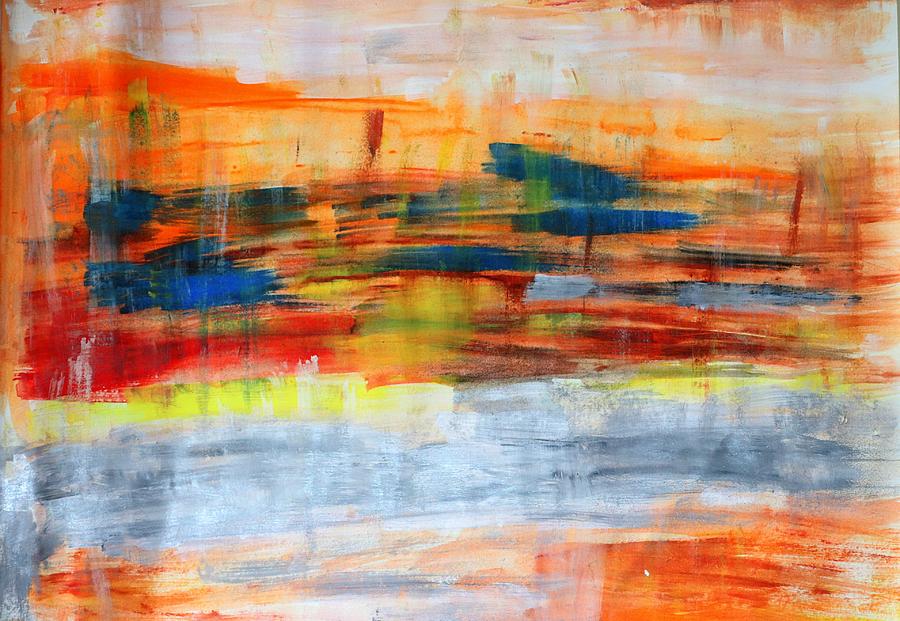 Abstract1 Painting by Nilu Mishra - Fine Art America