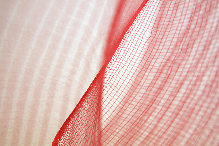 Abstraction In Plastic Net #1 Photograph by Magaiza