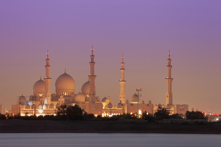 Abu Dhabi, Sheikh Zayed Mosque #1 Photograph by Buena Vista Images