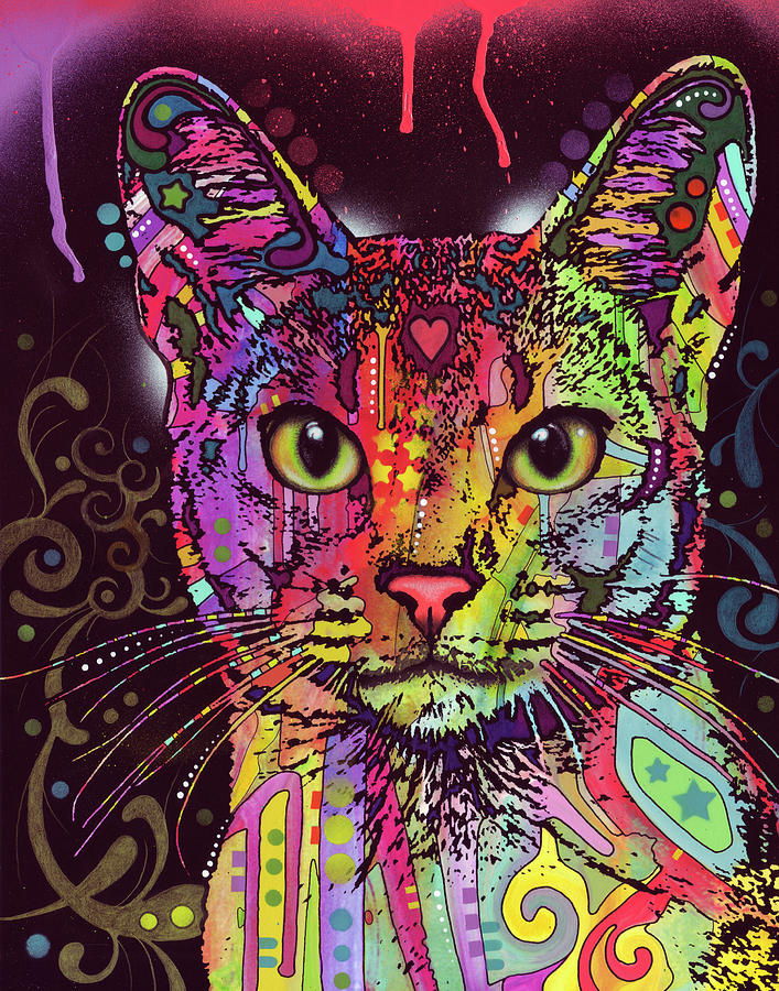 Abyssinian Mixed Media - Abyssinian by Dean Russo