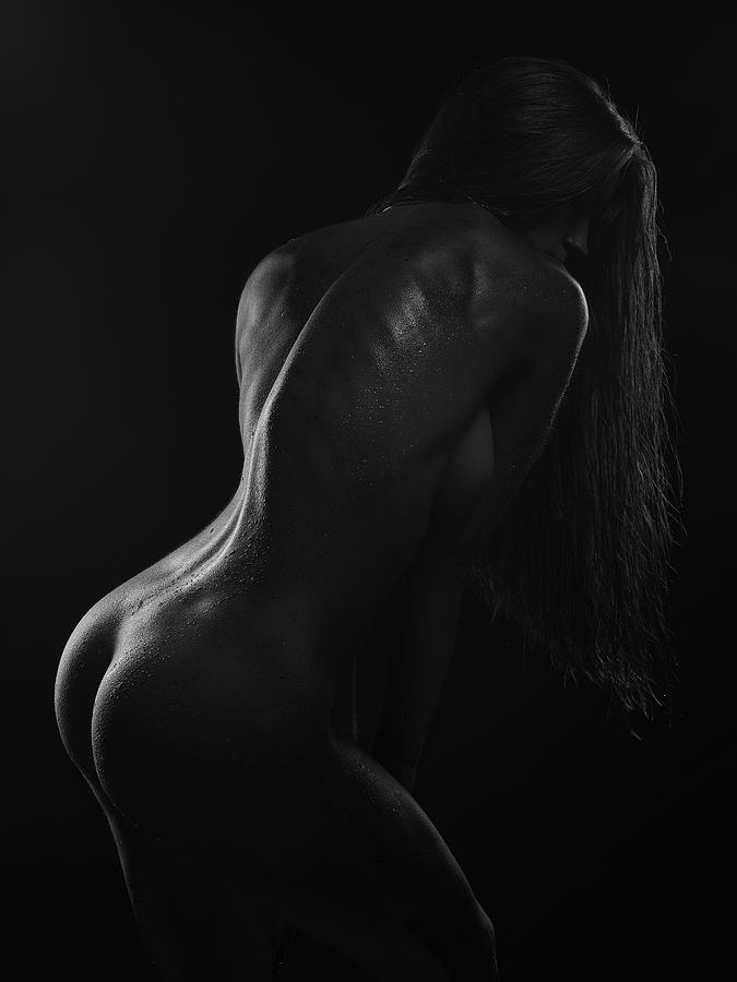 Academic Nude 2 #1 Photograph by Gene Oryx