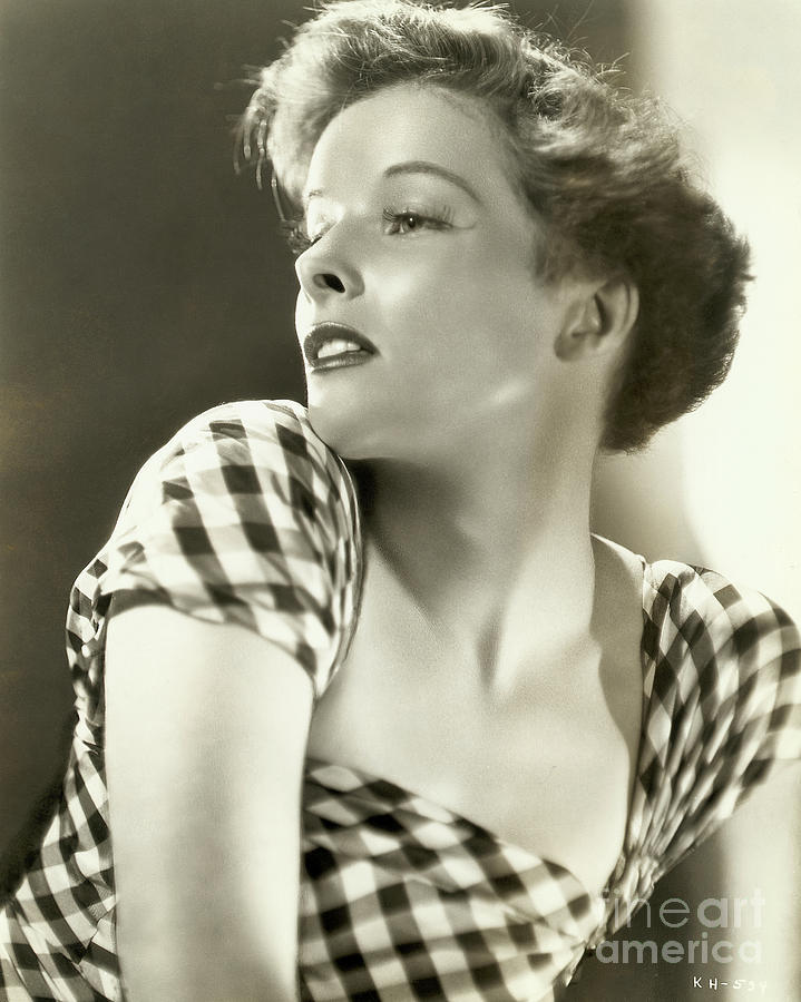 Actress Katharine Hepburn Photograph by Bettmann
