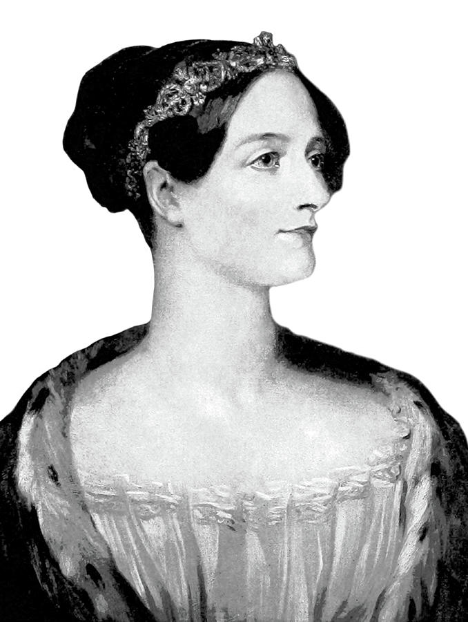 Ada Lovelace, English Mathematician #1 Photograph by British Library