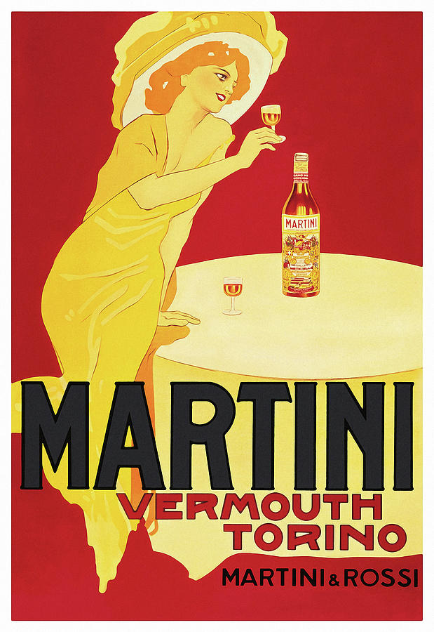 Martini & Rossi Mixed Media - Ads-0030 #1 by Vintage Lavoie