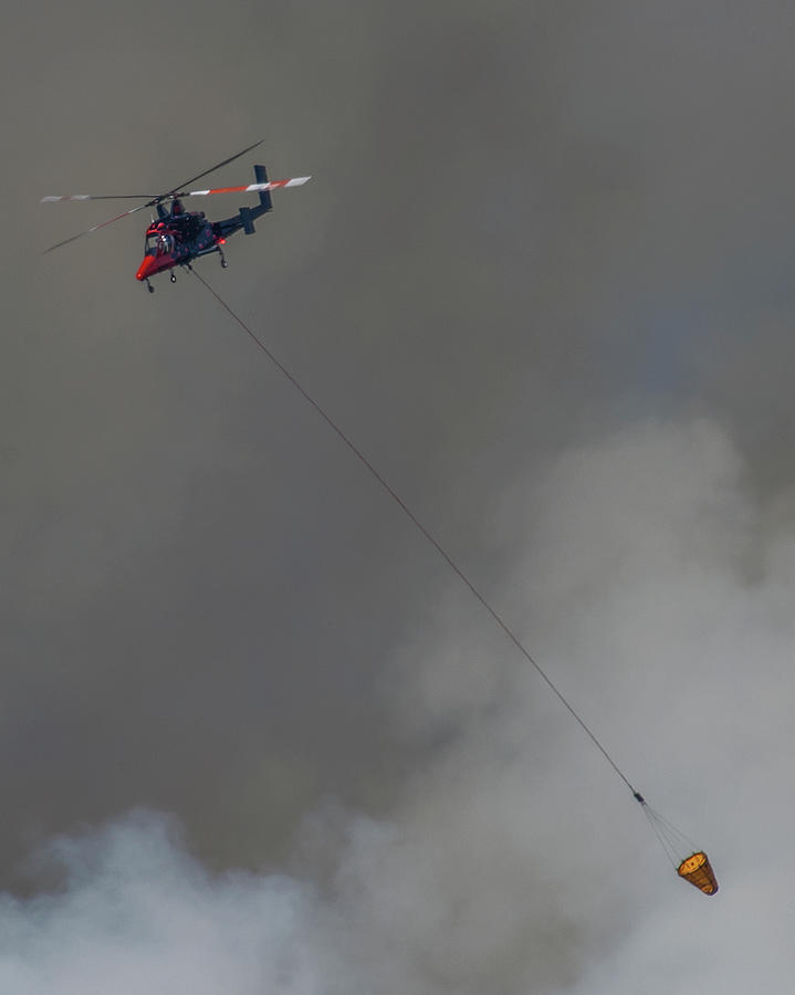 Aerial Firefighting Photograph by Teri Garrison - Fine Art America