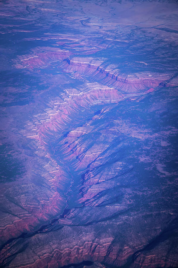 Aerial Over Grand Canyon Parashant National Monument #1 Photograph by Alex Grichenko