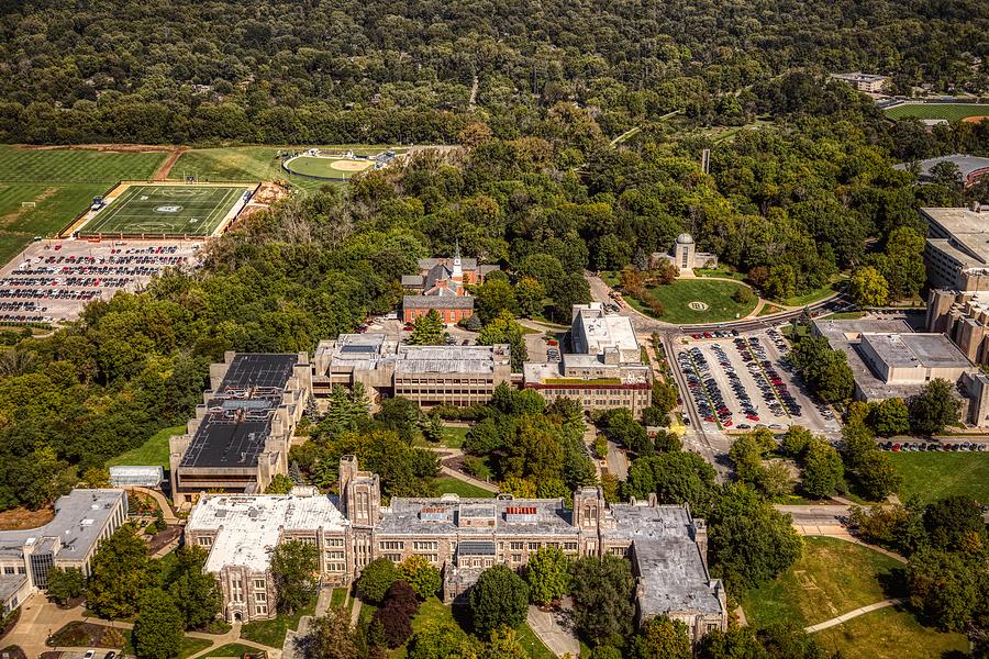 Aerial View Of The Butler University Campus Photograph by Mountain