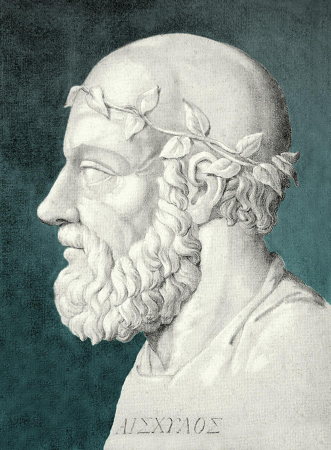 Aeschylus, Greek Tragedian #1 Photograph by Science Source
