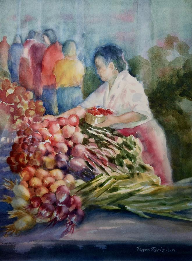 After the Harvest #1 Painting by Barbara Parisien