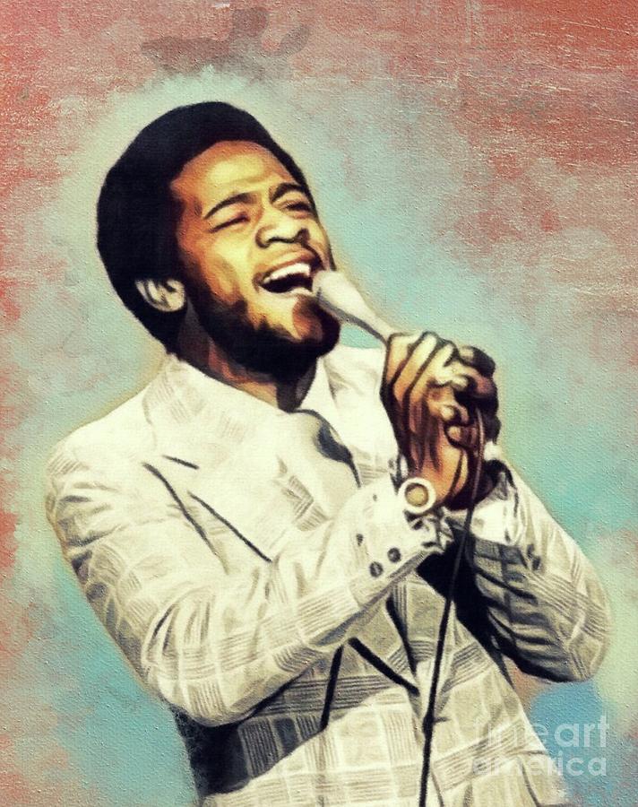 Al Green, Music Legend #1 Painting by Esoterica Art Agency