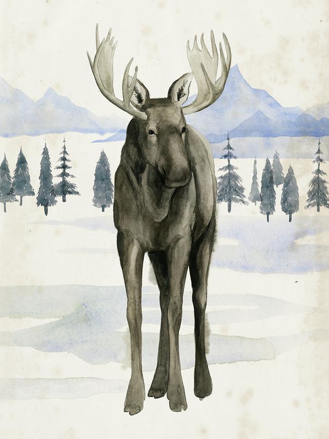 Animal Painting - Alaskan Wilderness I #1 by Grace Popp