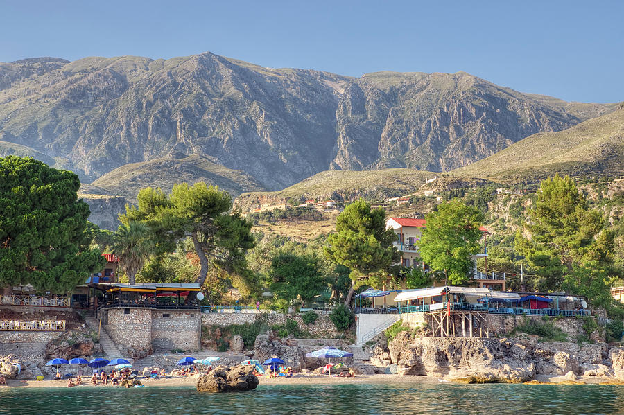 Albanian Riviera Photograph by Davelongmedia Albanian Riviera Photograph by Davelongmedia