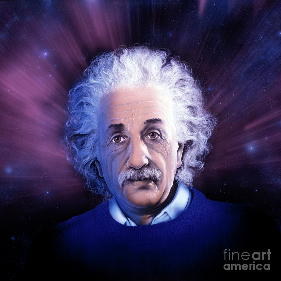 Albert Einstein #1 Photograph by Detlev Van Ravenswaay/science Photo Library