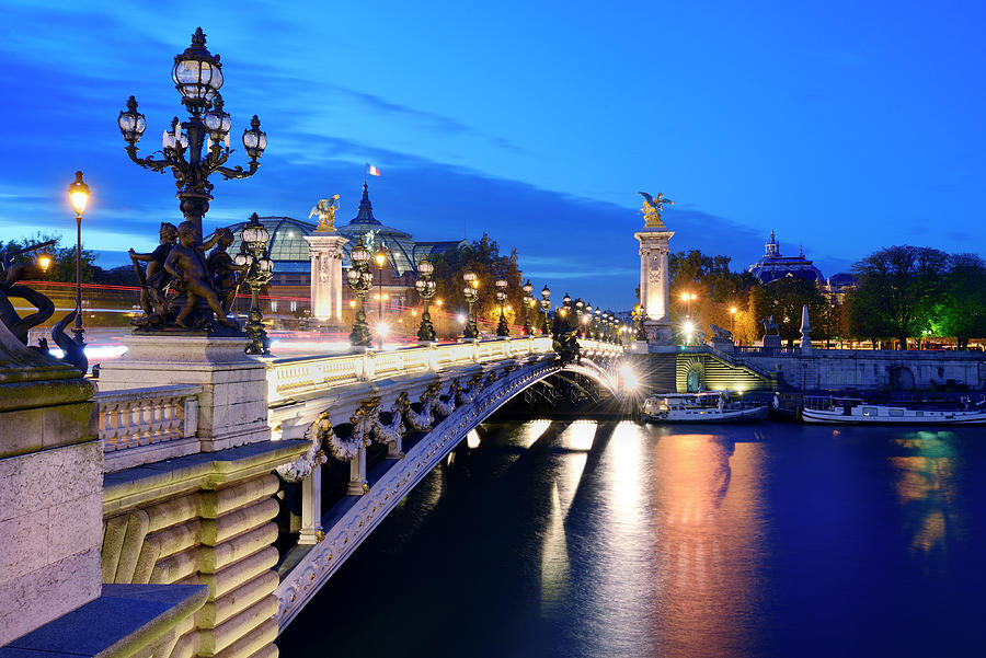 Alexander IIi Bridge In Paris Digital Art by Francesco Carovillano ...