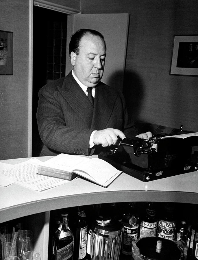 Alfred Hitchcock #1 Photograph by Peter Stackpole