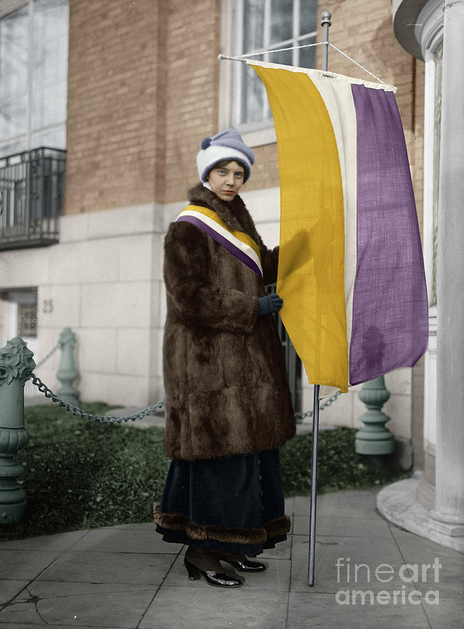 Alice Paul #1 Photograph by Granger
