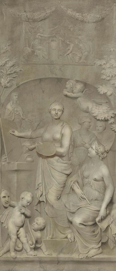 Allegory of the Arts. #1 Painting by Gerard de Lairesse