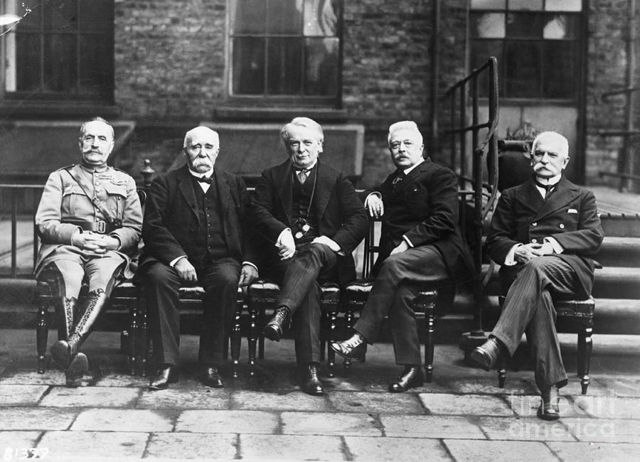 Allied Leaders Pose In London #1 Photograph by Bettmann