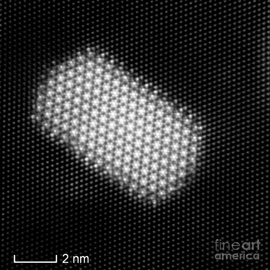 Alloy Precipitate #1 Photograph by Microscopy Australia, University Of Sydney/science Photo Library