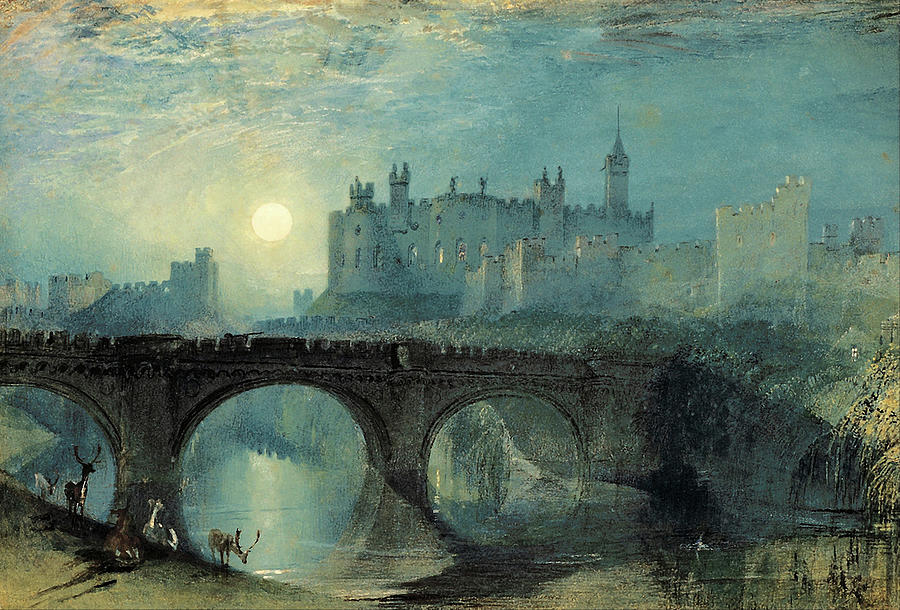 Alnwick Castle #3 Painting by Joseph Mallord William Turner