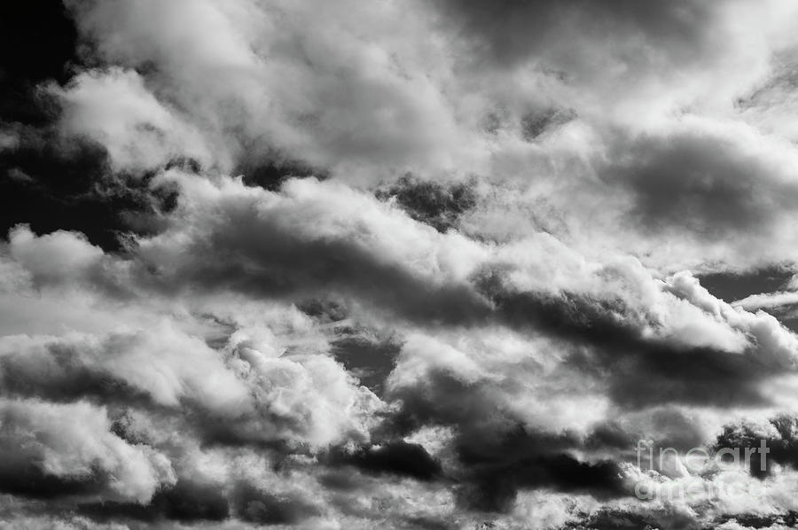Altocumulus Undulatus Clouds Photograph