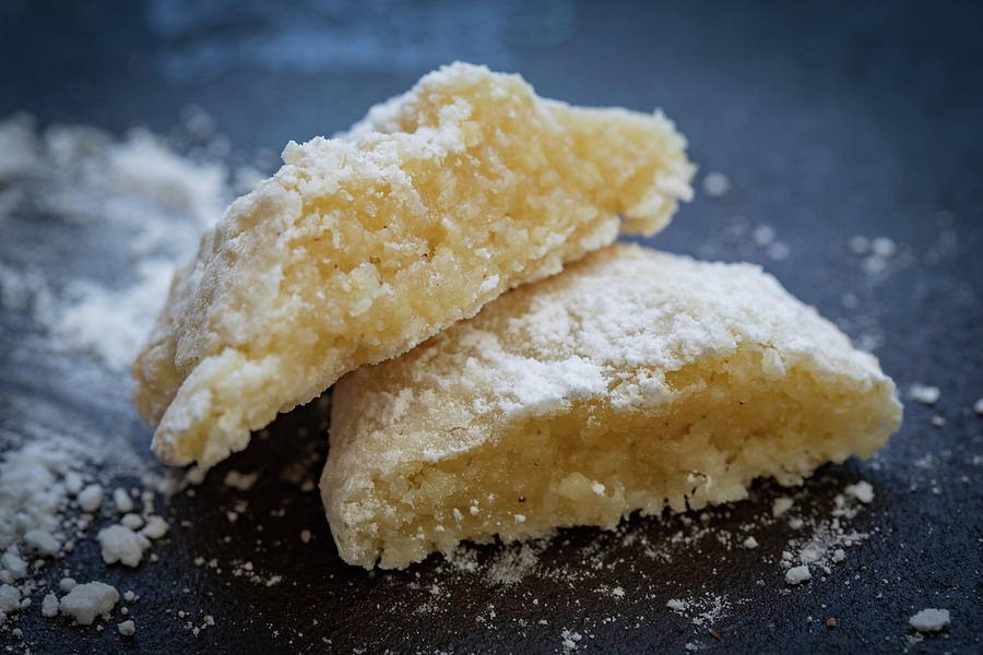 Amaretti With Icing Sugar #1 Photograph by Eising Studio